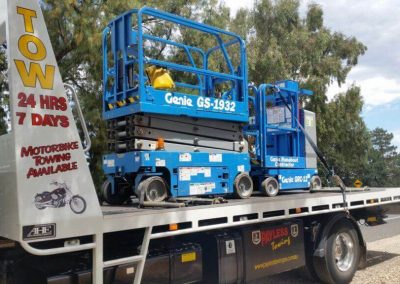 Electric Scissor Lift Towing